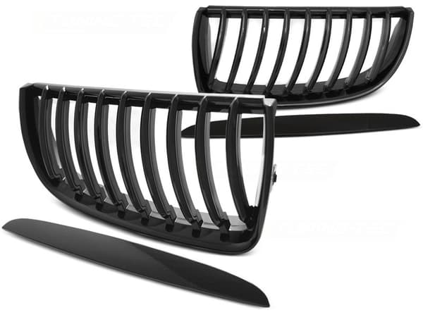 Grill BMW E90 / E91 03 05-08 08 GLÄNSANDE SVART