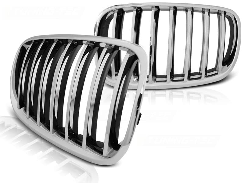 Grill BMW X5 E70 X6 E71 08- KROM