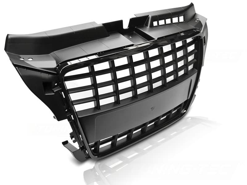 Grill AUDI A3 08-12 S8 LOOK GLOSSY BLACK