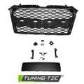Miniatyrbild 5 av 5: Grill till AUDI A4 B9 15-19 SPORT GLANS SVART
