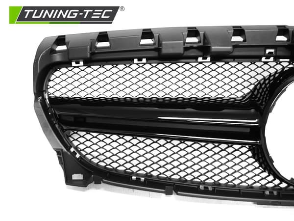 Grill MERCEDES CLA W117 13-19 SPORT GLANS SVART