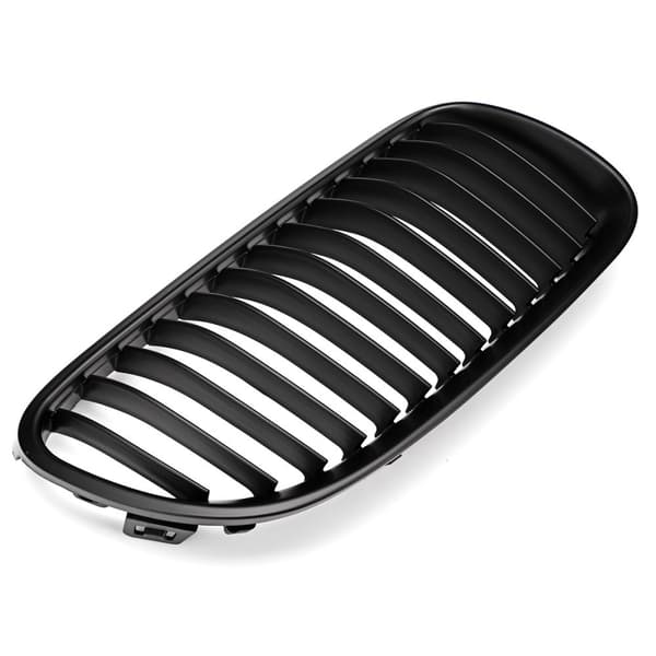 2 STK mat sort nyregitter foran til BMW E92 E93 3-serie 2-dørs 2010-2013(matsort)