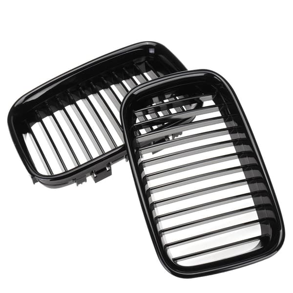 1 Par Brutto Sort erstatning M3 Style Sport Nyre Grill Cover til BMW E36 318/328/328 1992-1996