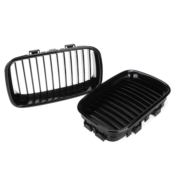 1 Par Brutto Sort erstatning M3 Style Sport Nyre Grill Cover til BMW E36 318/328/328 1992-1996