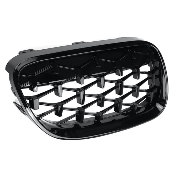 Glanssvart Diamond Meteor Grille i senaste stil passar BMW E92 E93 2010-2015