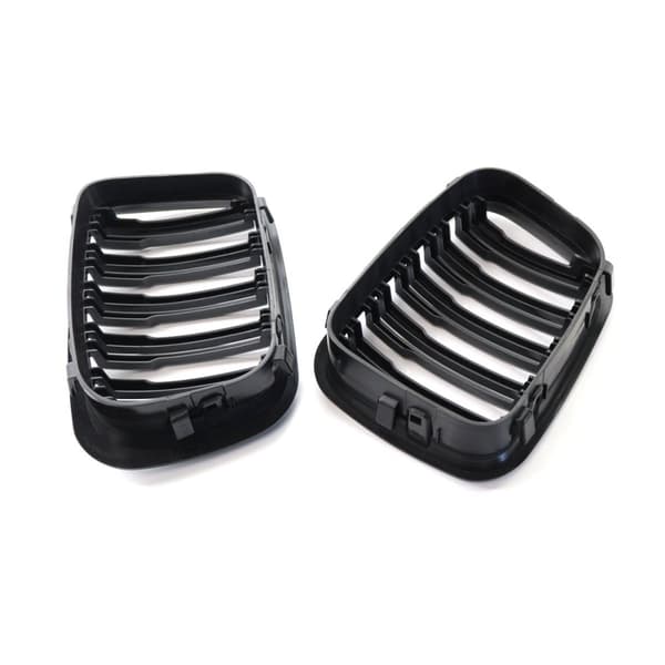 Sport kølergrill dobbelt stang ydeevne Velegnet til BMW 3-serie E46 1998-2001
