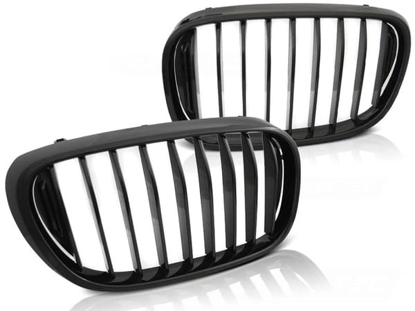 Grill BMW G11/G12 15- SKIMRANDE SVART