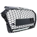 Miniatyrbillede 3 af 8: Honeycomb grill - Audi A3 8V 16-20 - sort blank - PDC velegnet