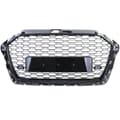 Miniatyrbillede 5 af 8: Honeycomb grill - Audi A3 8V 16-20 - sort blank - PDC velegnet