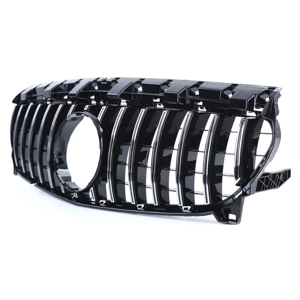Bilgrill - Mercedes CLA C117 W117 16-19 - Sportsgrill - GLOSSY SORT/CHROM