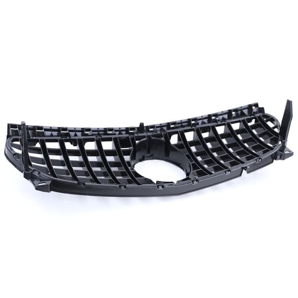 Bilgrill - Mercedes CLA C117 W117 16-19 - Sportsgrill - GLOSSY SORT/CHROM