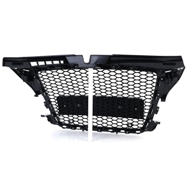 Honeycomb grill - Audi A3 8P 08-13 - BLACK GLOSSY - Sportoptik