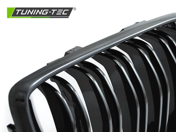 Grillnjurar BMW E46 01-05 sedan/station SPORT GLANS SVART