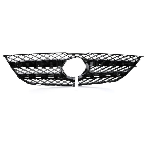 Autogrill - Mercedes GLK X204 12-15 - Sportsoptik - Sort Sølv Krom