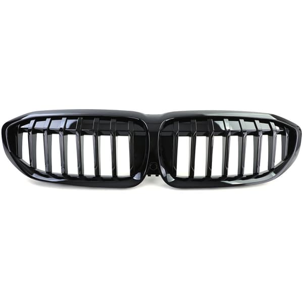 Grillnyrer - BMW 3-serie G20 G21 - Sporty design - Sort glans