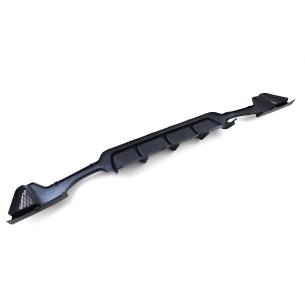 Bakre diffusor - BMW 4-serie F32 F33 F36 - Svart matt - Dubbel avgasöppning