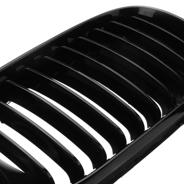 Pari Sport Kidney Radiator Grilli Light Musta BMW E46 4-DOOR 3 SERIES 2002-2005