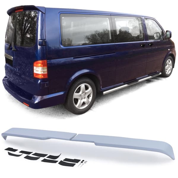Spoiler - takspoiler - för VW Bus T5 T5.2 / Buss / Transporter 2003-2015 - stabil plast