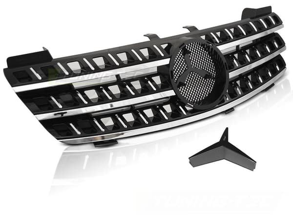 Grill MERCEDES W164 05-08 SORT KROM