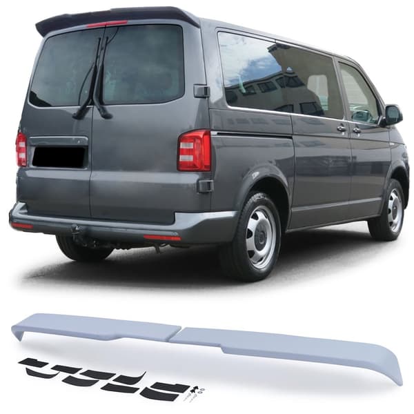 Spoiler - takspoiler - för VW Bus T6 T6.1 / Buss / Transporter 2015 - stabil plast