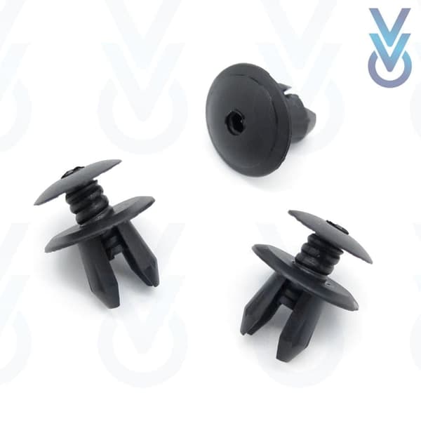 10x Rear Bumper & Trim Fastener Clips for some Volkswagen Amarok, Transporter