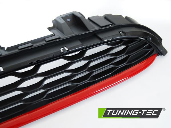 Grill MINI COOPER F55 F56 F57 14-21 SPORT SVART RÖD