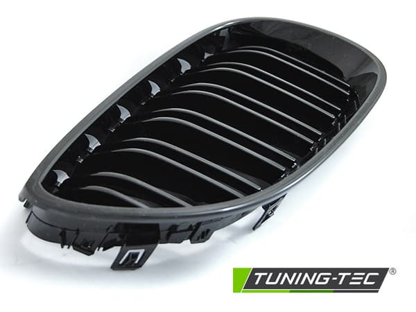 Grill BMW E60 / E61 03-10 - sportstil - skinnende sort