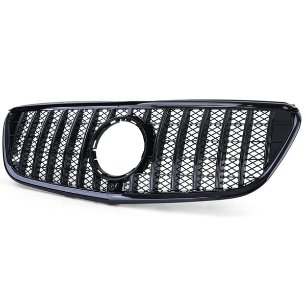 Frontgrill - Mercedes Vito W447 14-19 - Blank sort - Sportligt udseende