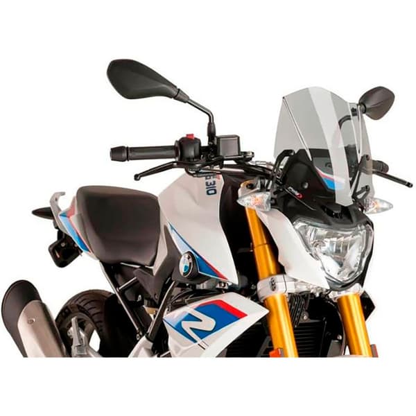 Puig Forrude Bmw F Carenabris New Generation Sport 800r/g310r Grå