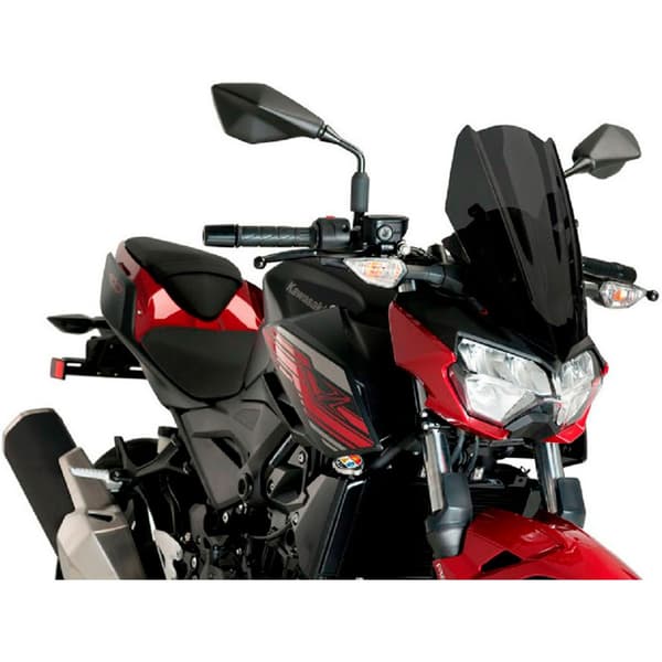 Puig Vindruta Kawasaki Z Carenabris New Generation Sport 400 Svart