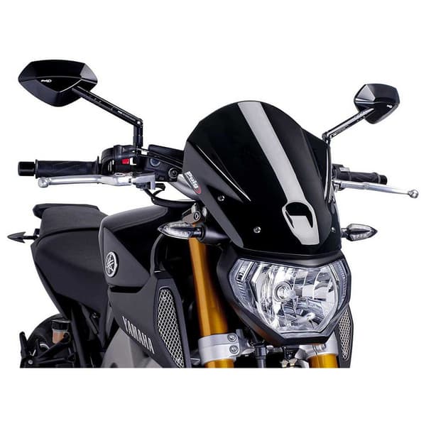 Puig Tuulilasi Yamaha Mt- Carenabris New Generation Touring 09 Musta