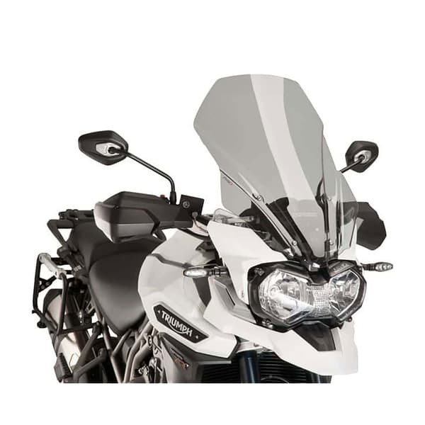 Puig Touring Forrude Triumph Tiger Explorer Xc/xca/xcx/xr/xrt/xrx Grå