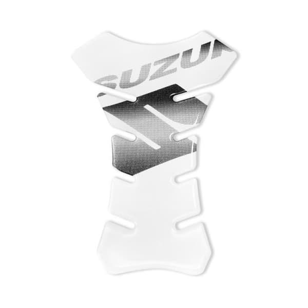 3D självhäftande skydd för Suzuki Motorcykel Tank, Transparent, 19 x 13 cm