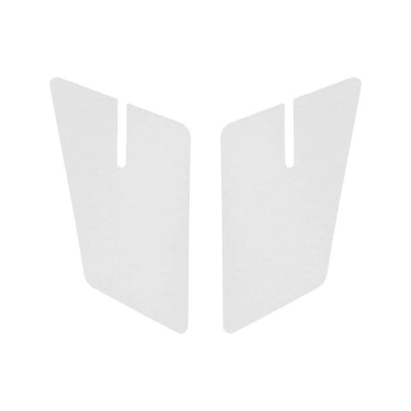 Rhino Flat Side Adhesive Protectors för motorcykeltank, genomskinlig, 2 delar 17 x 11,5 cm