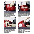 Miniatyrbild 3 av 4: 3D Adhesive Protection för Aprilia Motorcykel Tank, Transparent, 19 x 13 cm