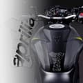 Miniatyrbild 4 av 4: 3D Adhesive Protection för Aprilia Motorcykel Tank, Transparent, 19 x 13 cm