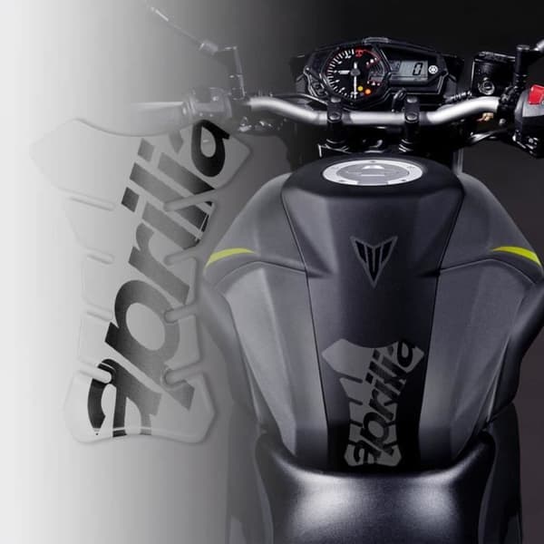 3D Adhesive Protection för Aprilia Motorcykel Tank, Transparent, 19 x 13 cm
