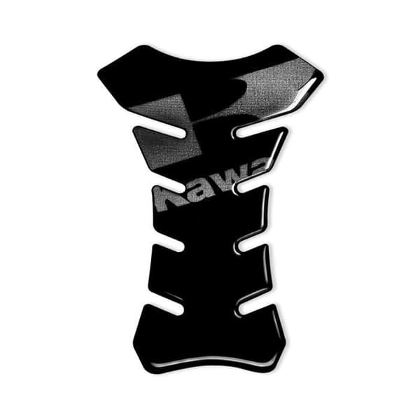Skydd Reservoar 3D - Protek - Kawasaki - Svart - 20 cm - 12,5 cm