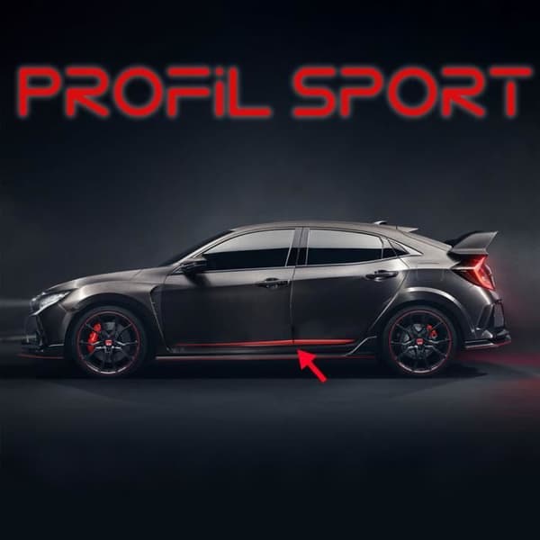 Universal sportprofiler - Kol - 180 cm - Självhäftande - Stötfångarskydd - Elegant design