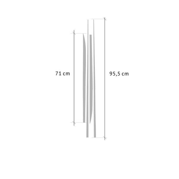Universal sportprofiler - Kol - 180 cm - Självhäftande - Stötfångarskydd - Elegant design