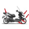 Miniatyrbild 2 av 3: Universal Motorcykelskydd självhäftande film 20,3 x 50 cm