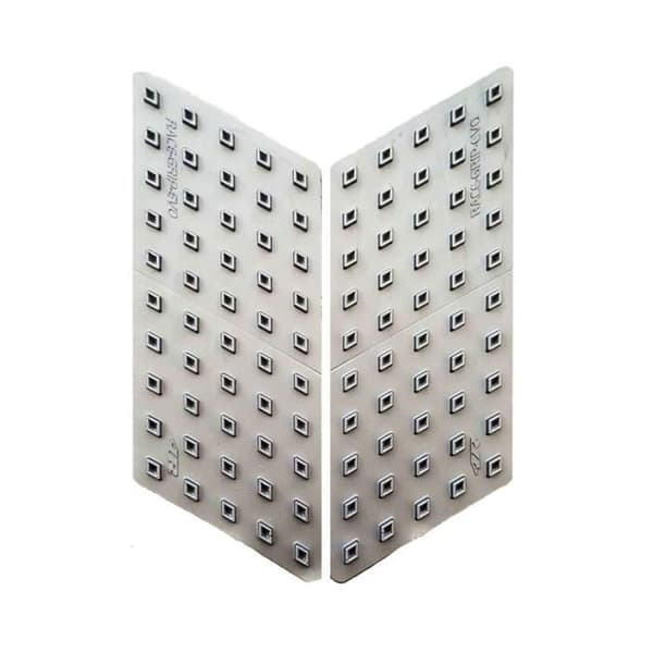 Skydd Anti-glid - Race Grip - Moto - Silver - 15.5 x 6 cm - 2 Delar