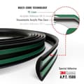 Miniatyrbild 2 av 4: Skydd Bumper - Universell - Svart - 50 mm x 1,5 mt - 2 Stycken - Mjuk PVC