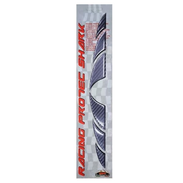 3D Klisterskydd - Hi-Lux - Kolfiber - 172 x 36 mm - Höger och Vänster - Bil
