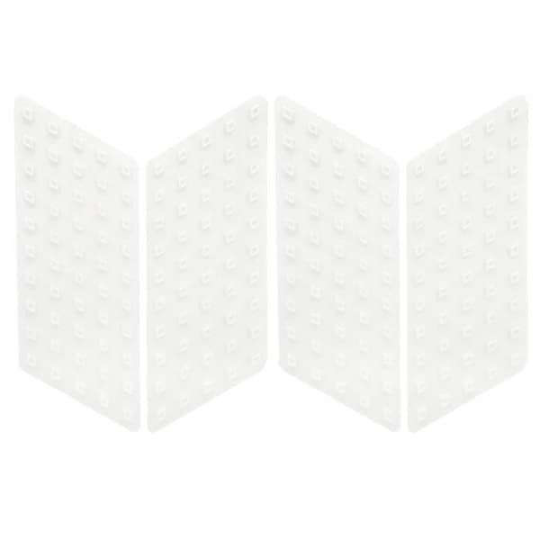 Skydd Antiglid - Race Grip - Transparent - 4 Delar - 15.5 x 6 cm - Motorcykel