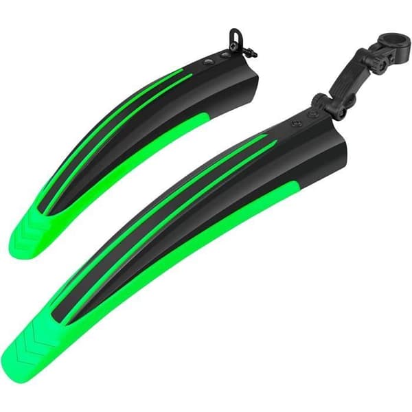 MTB Bike Mudguard Universal Justerbar Road MTB Bike Mudguard - Grön