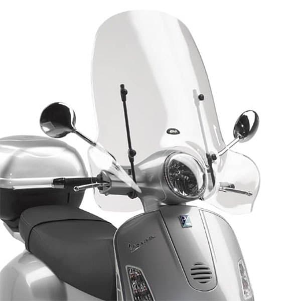 Givi Vindskydd 104a Piaggio Vespa Lx 50/125/150&vespa 125/200 Granturismo&vespa Gts 125/150/300 Super&vespa Gts 125/150/250/300 Durchsichtig