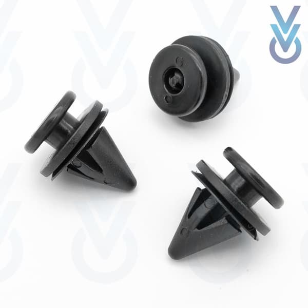 10x  Interior Pillar Trim Clips for some Renault Clio, Scenic
