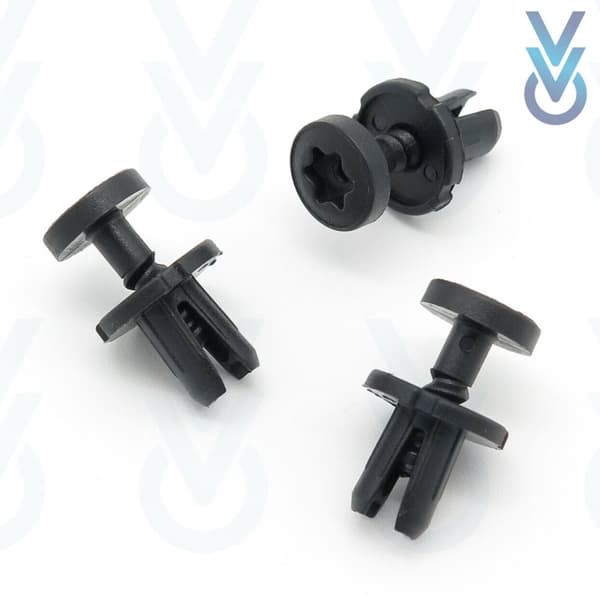 10x  Boot Carpet &#038; Interior Lining Clips for some Audi A6