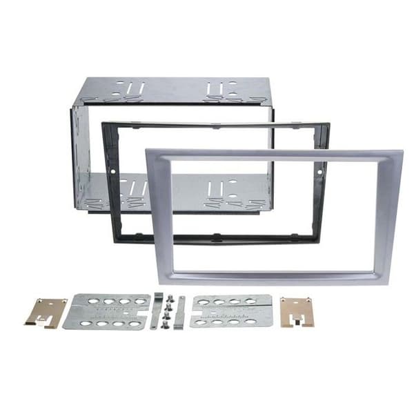 Fasadadapter 2-DIN Opel olika modeller matt krom